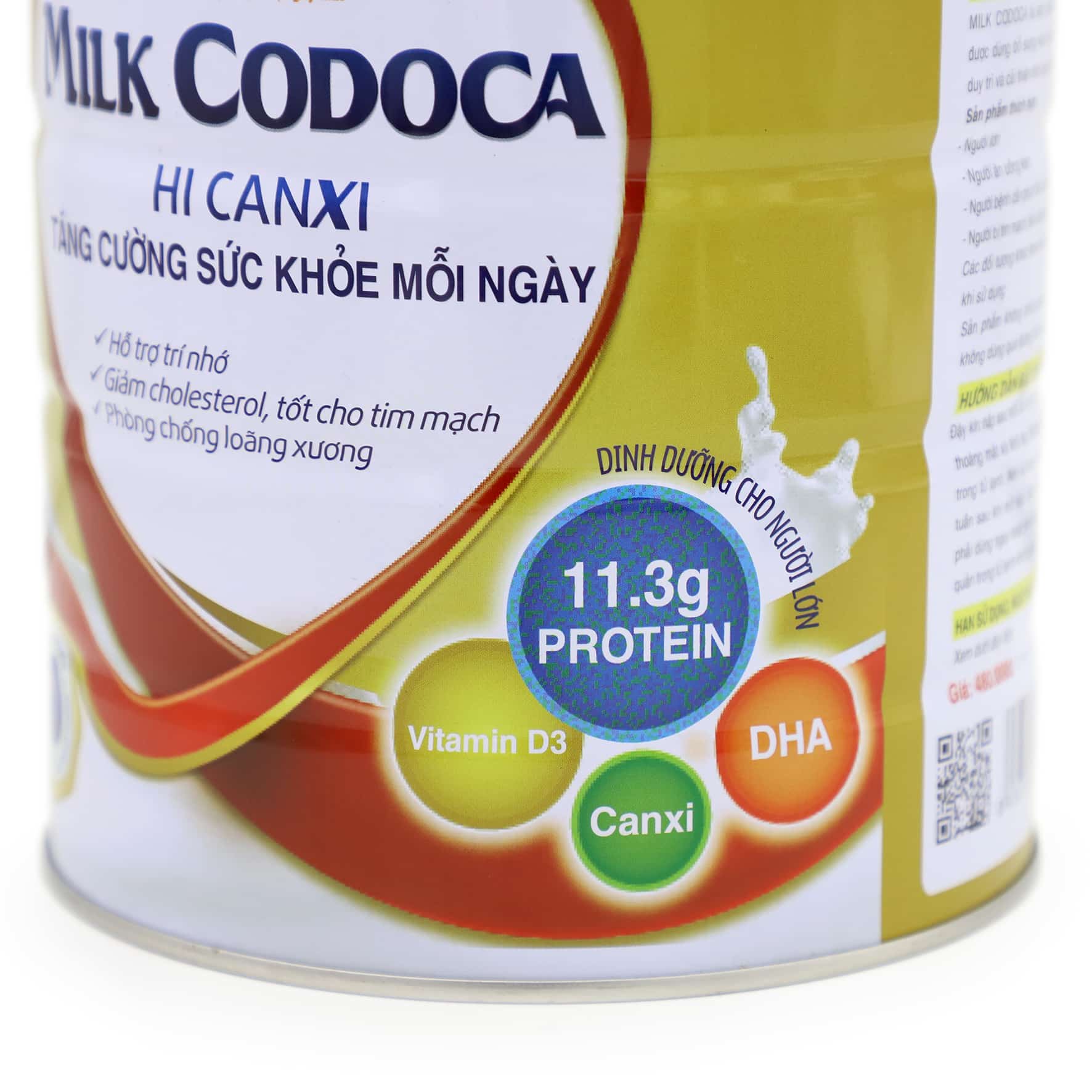 Thực phẩm dinh dưỡng Milk Codoca Hi Canxi